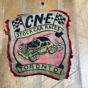 Vintage CNE Toronto stock car races patch